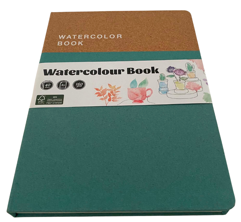 Watercolor book - hard cover