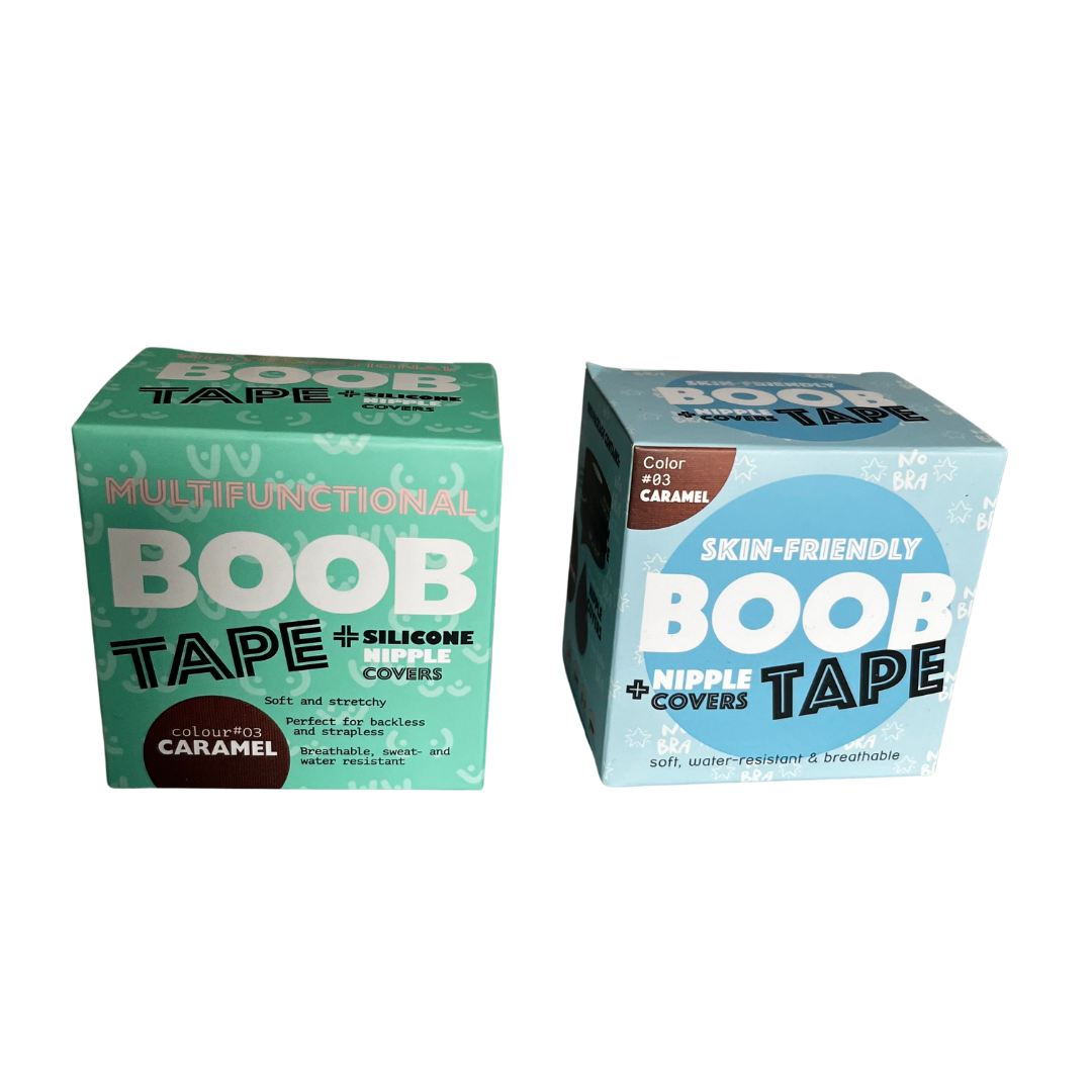 Hudvenlig boob tape med nipple covers