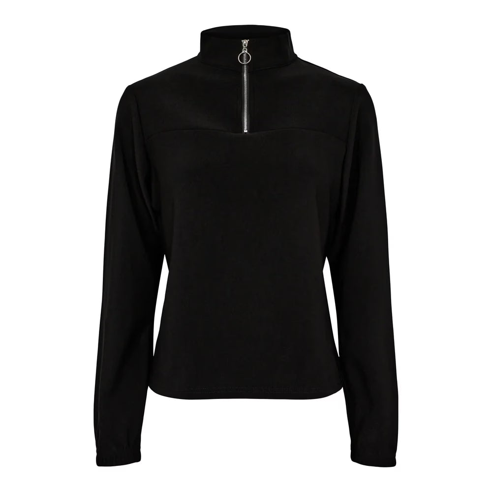 Henne LS blouse, Sort Liberté