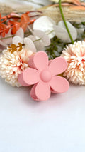 Blomsterformet hårklemme