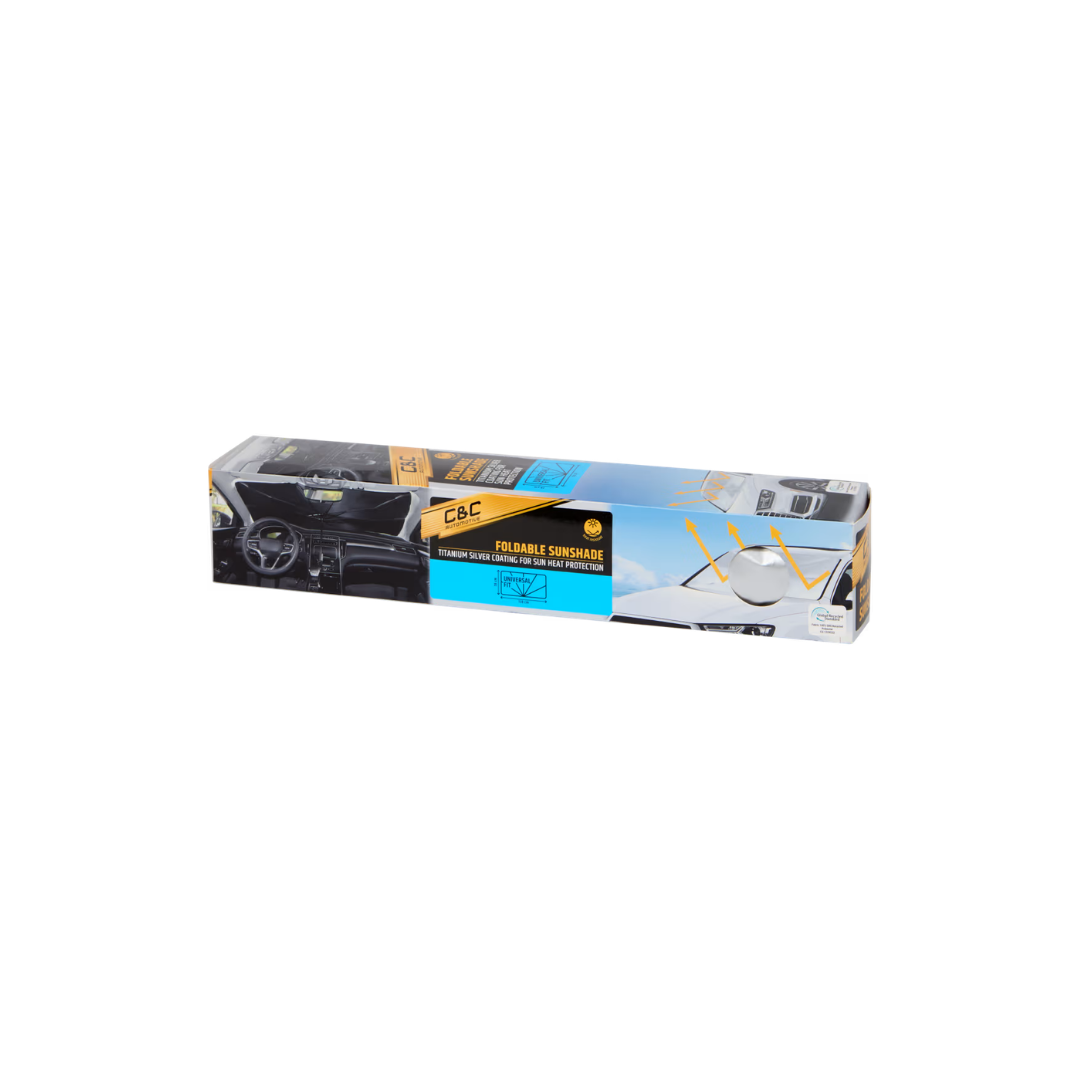 Foldbar solskærm