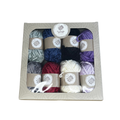 Garn af chenille sæt XL – 8 farver