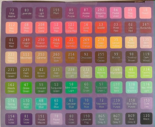 80 Twin Markers