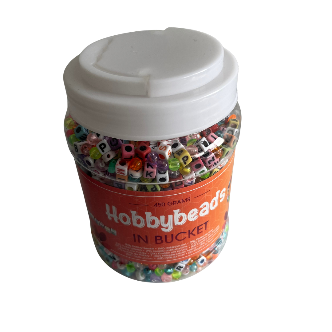 Hobbyperler i spand – 450 g