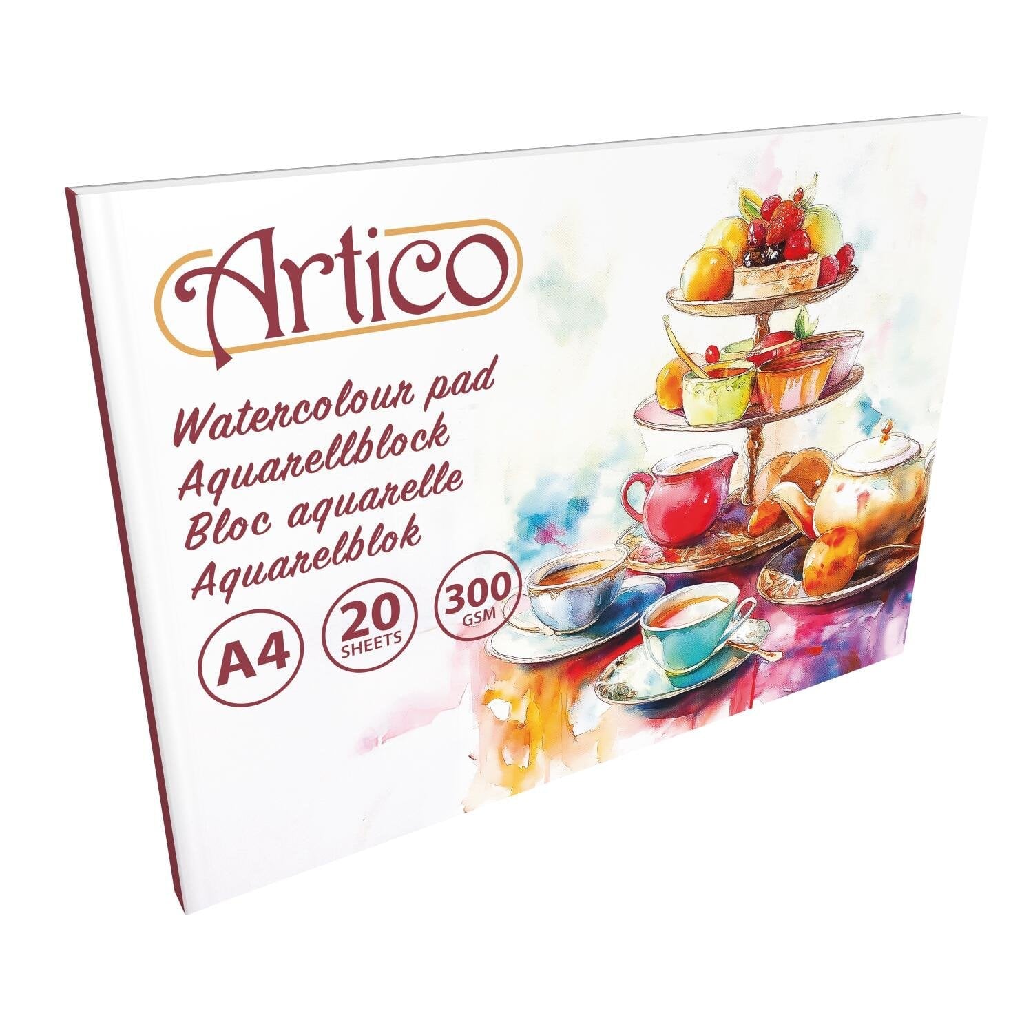Akvarelblok – Artico A4