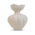 Cream Siena vase - 32cm