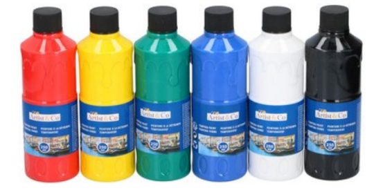 Tempera maling 250ml