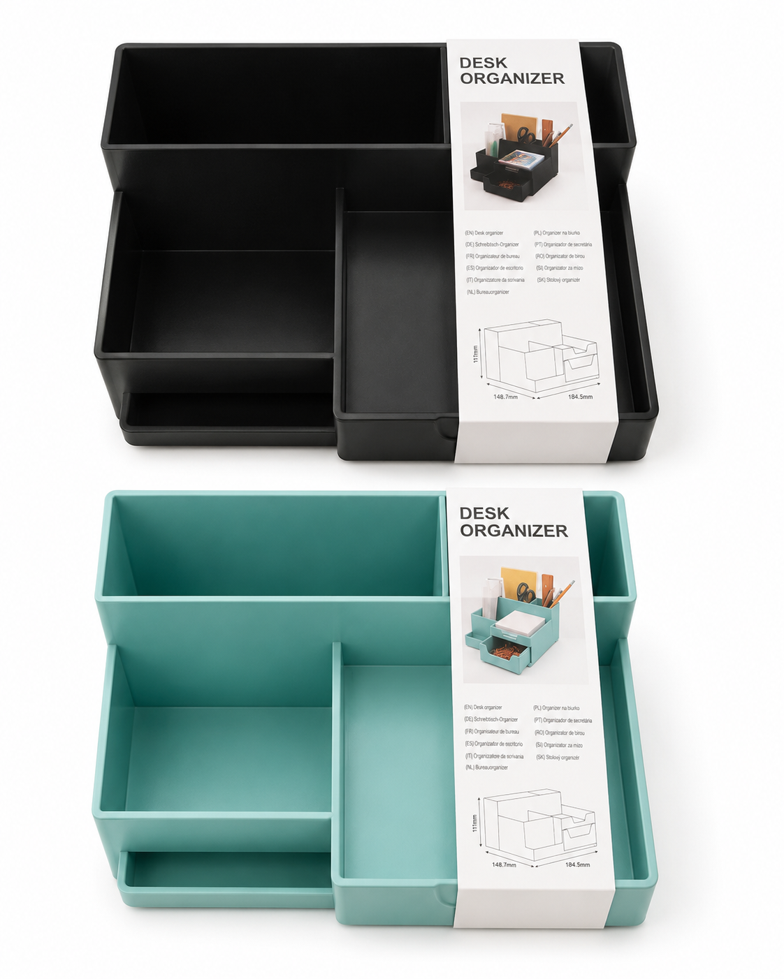 Skrivebords organizer