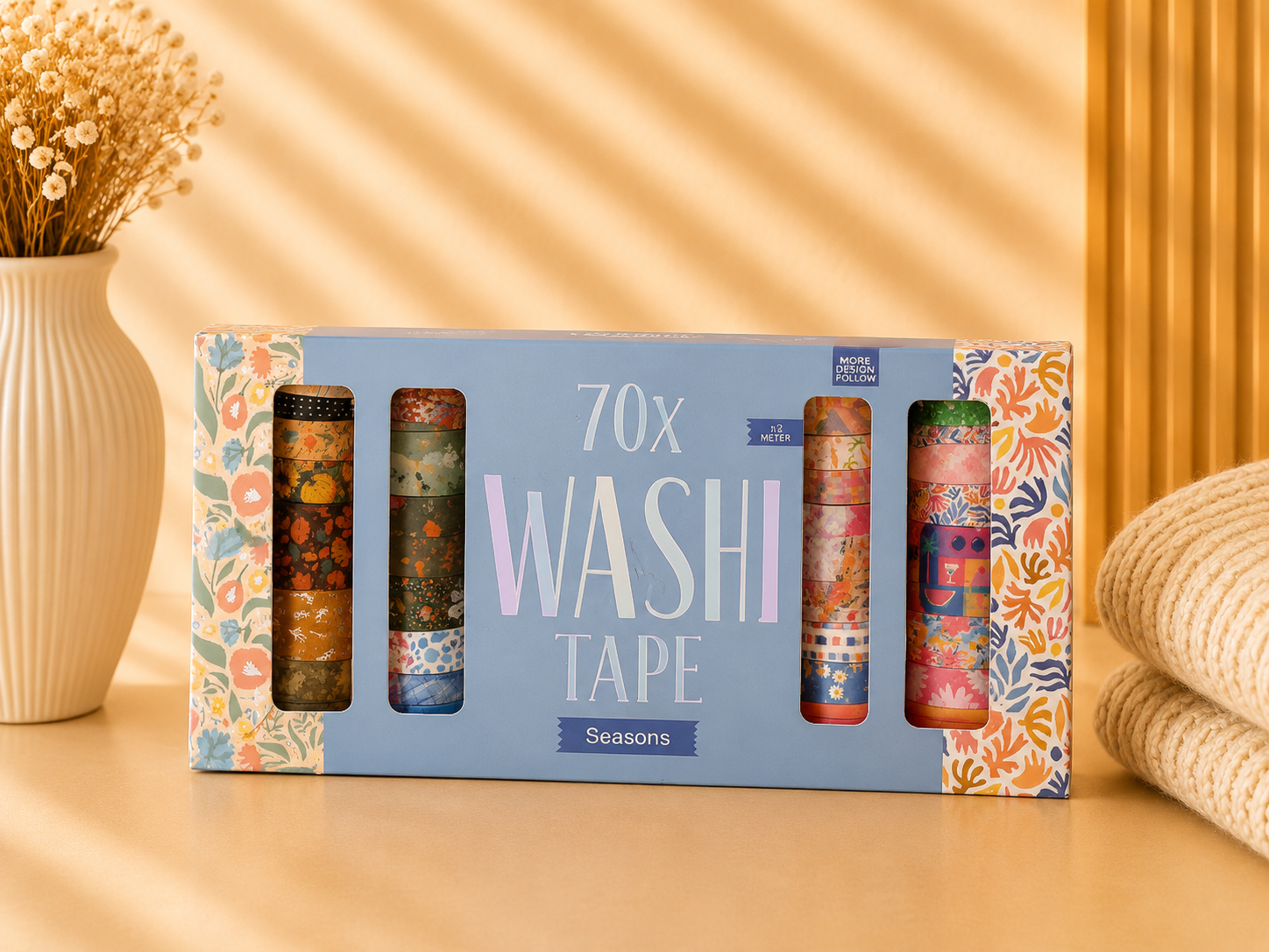 XL washi tape 70 stk
