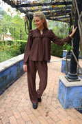 Anni Pant, brown mocca Liberté