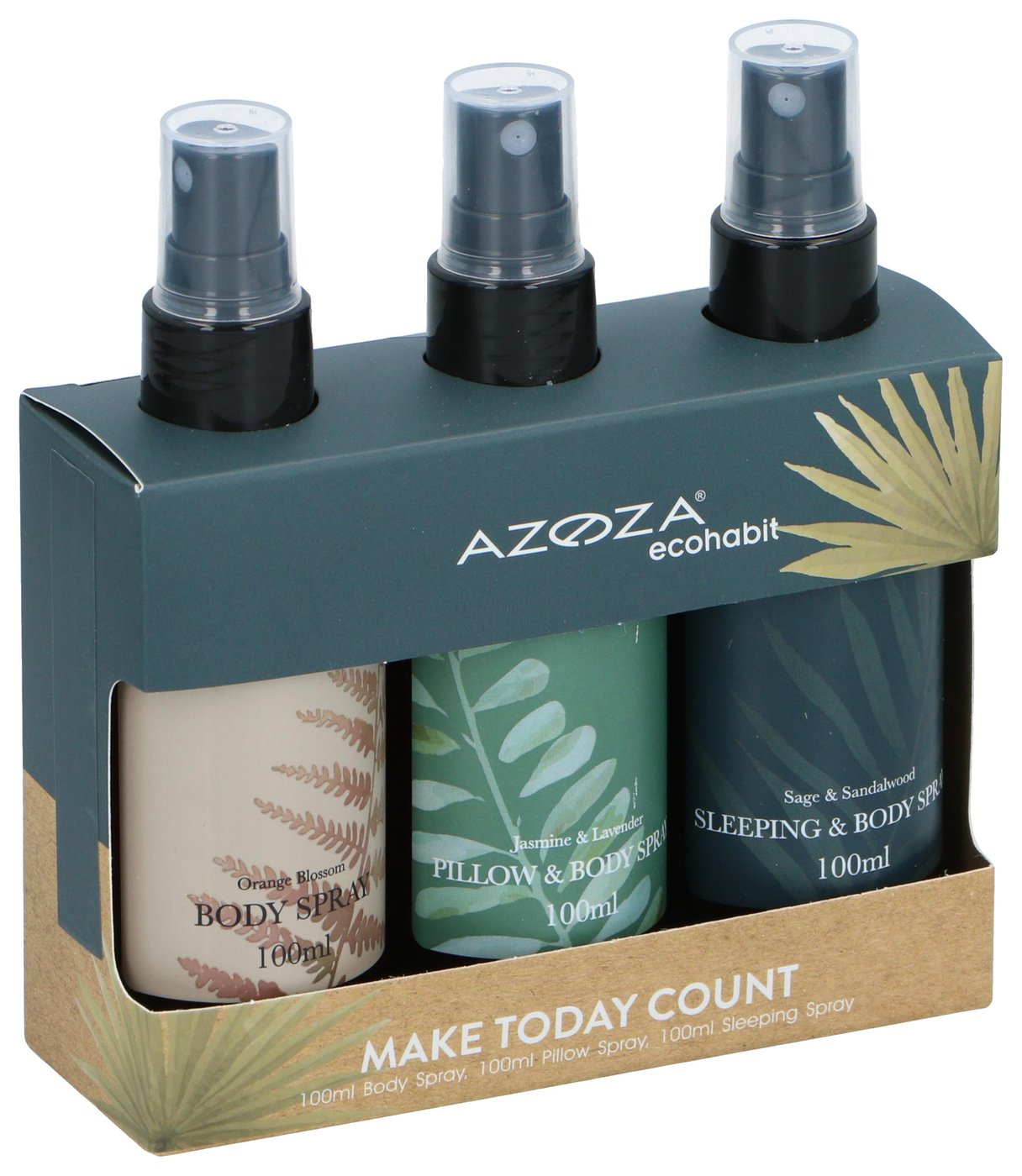 Body, Pude og Sove spray