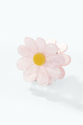 Hårklemme med perlemorsblomst 4 cm