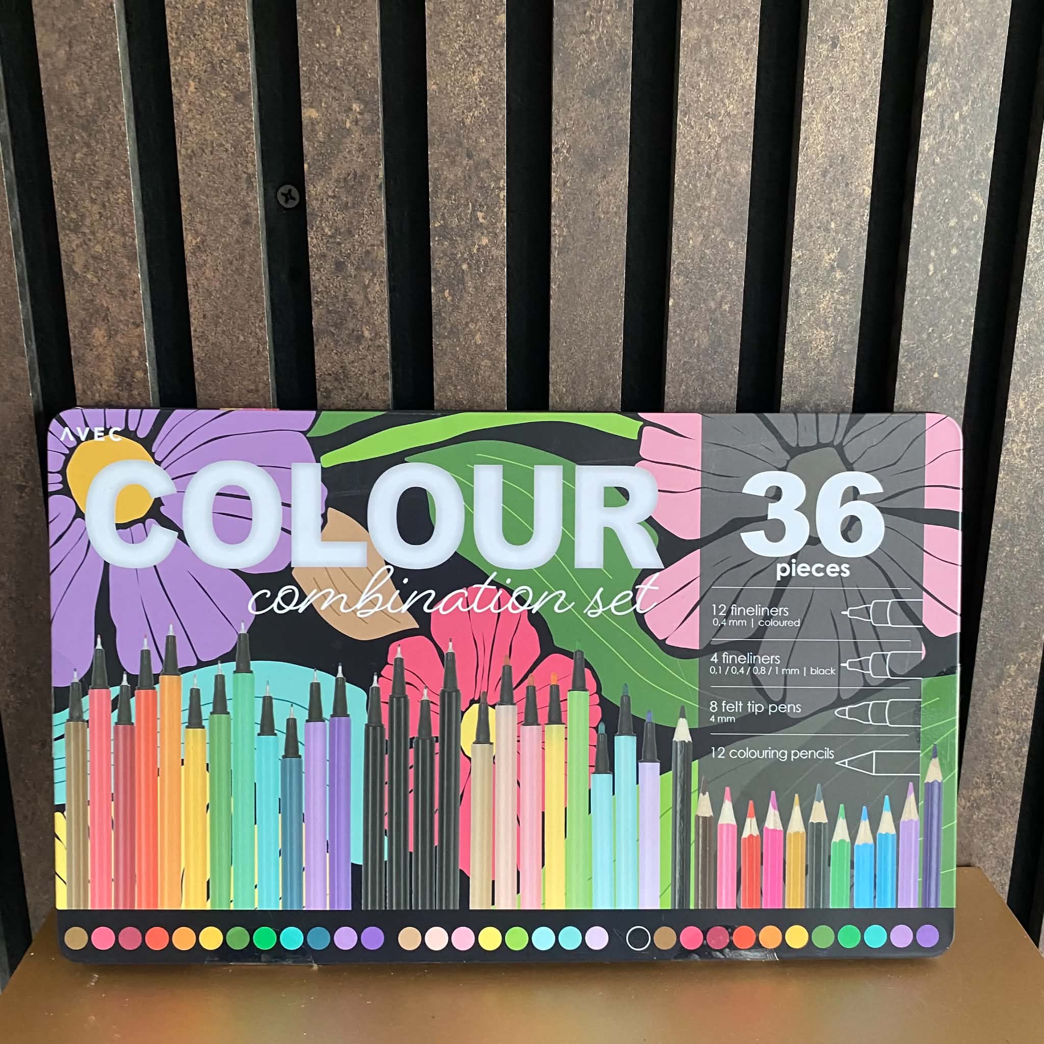 Colour combinations sæt 36 stk