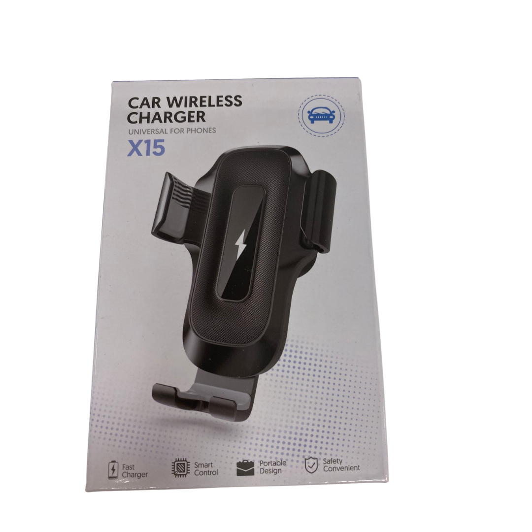 Mobilholder med oplader til bil