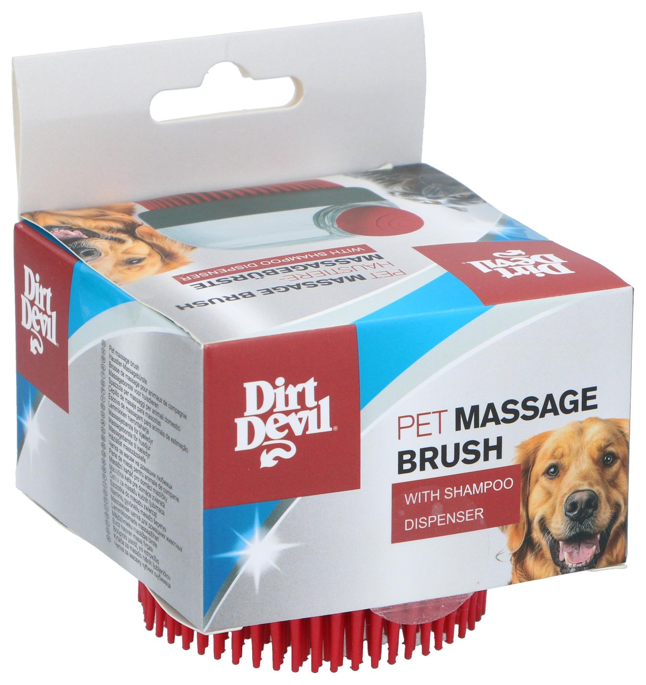 Hundebørste til bad og massage – Dirt Devil