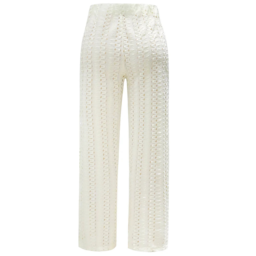 Croc pants, creme Liberté