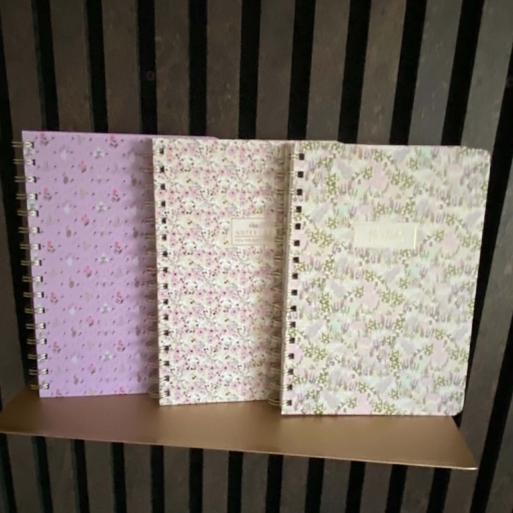 Blomstet notesbog