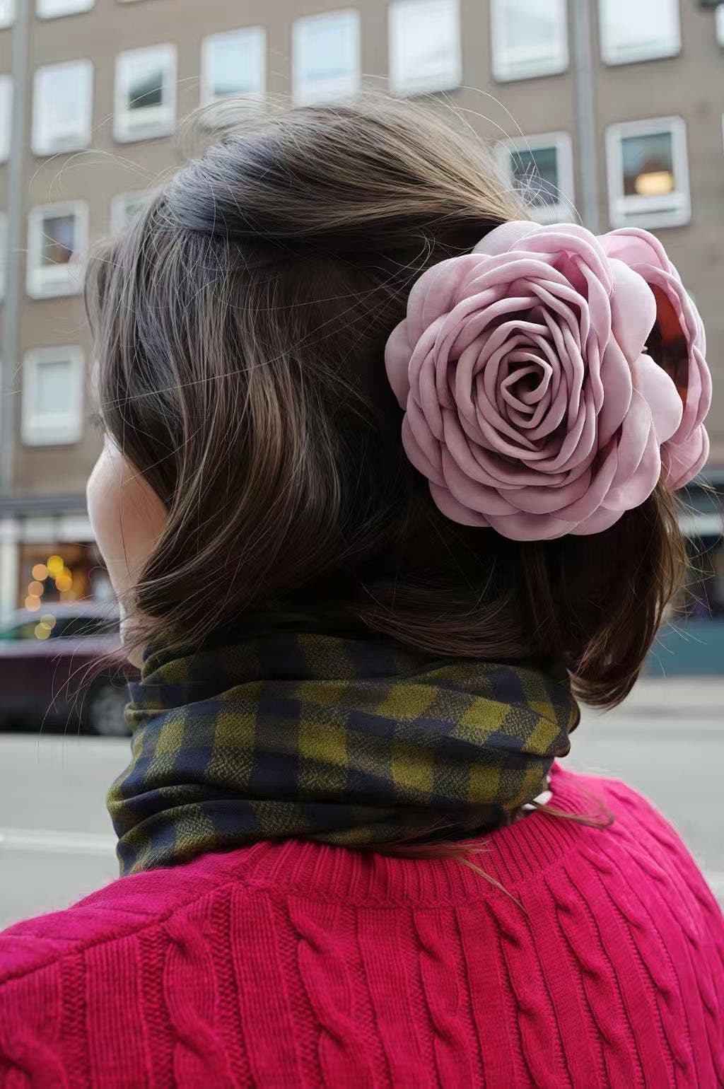 Hårklemme formet som blomst