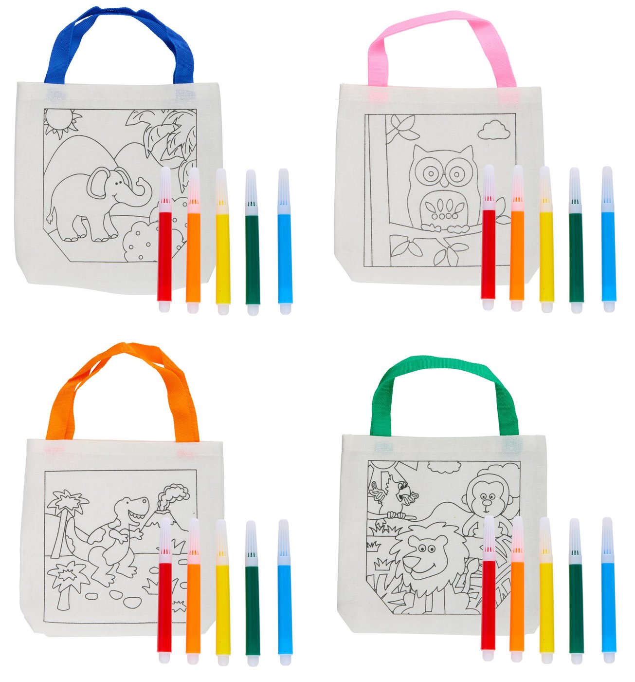 Mal-selv stoftaske til børn – Eddy Toys