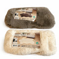Blød faux fur måtte – 60 x 90 cm