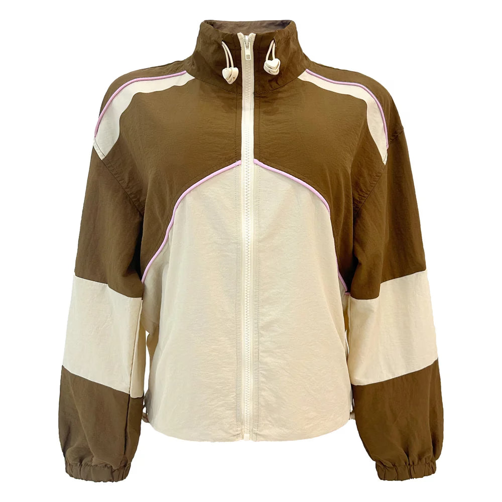 Eva track jacket, mocca ivory, Liberté