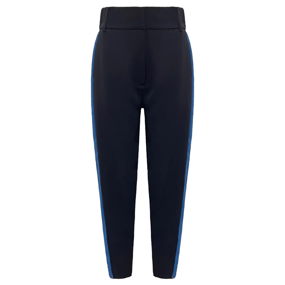 Frede panel pants, navy blue, Liberté