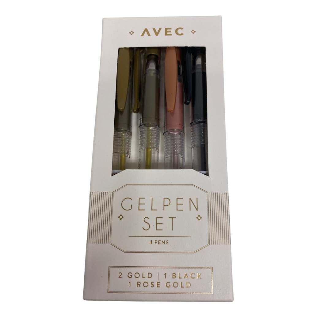 Gelpen sæt – 4 stk.