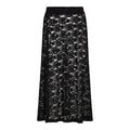 Lacy long skirt, Black Liberté