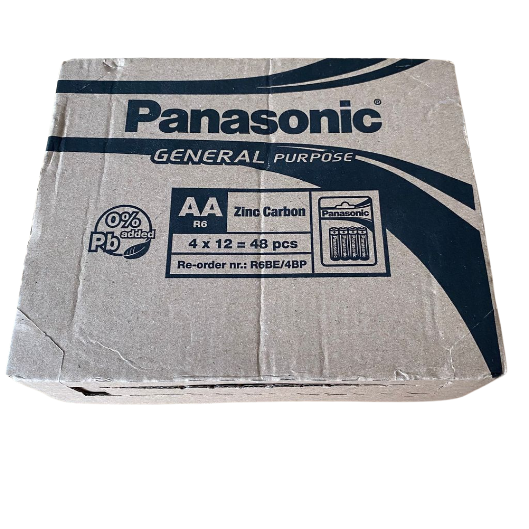 AA batterier – hel kasse – Panasonic
