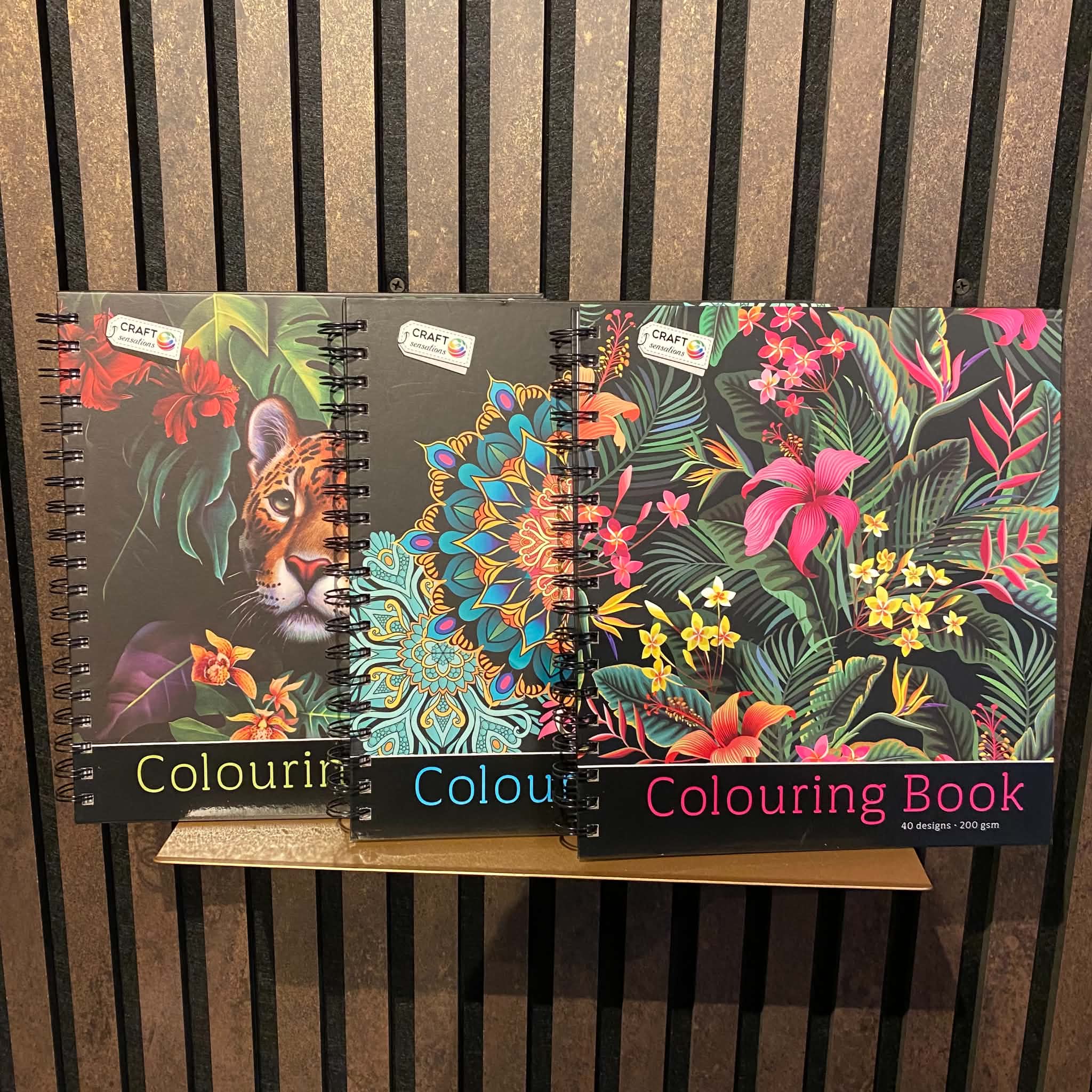 Colouring Book med spiral