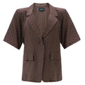 Simi SS shirt, Choko brown Liberté