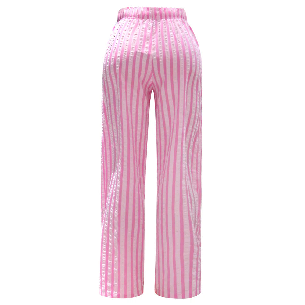 Sissi pant, pink stripe Liberté