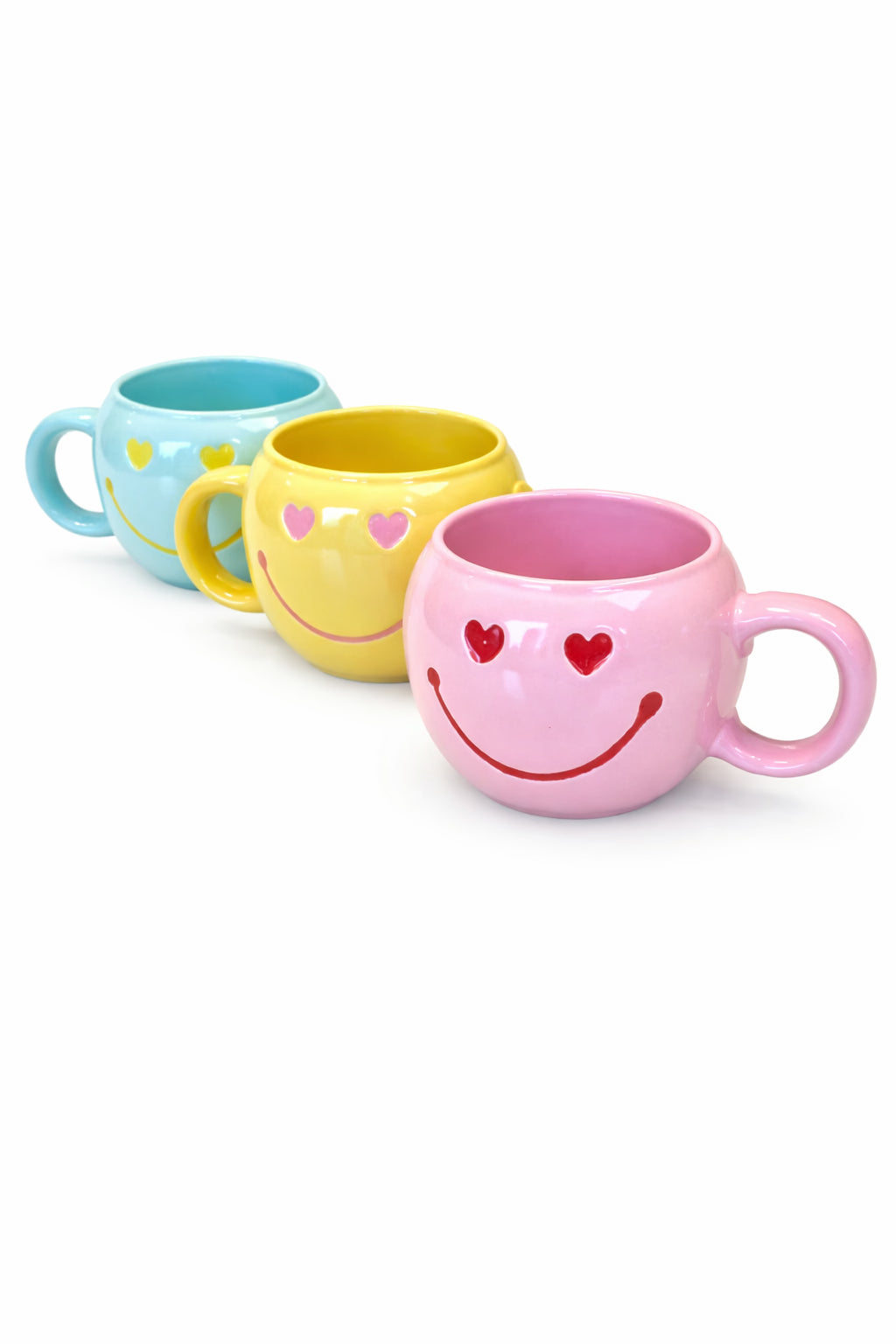 Keramikkop med sød smiley