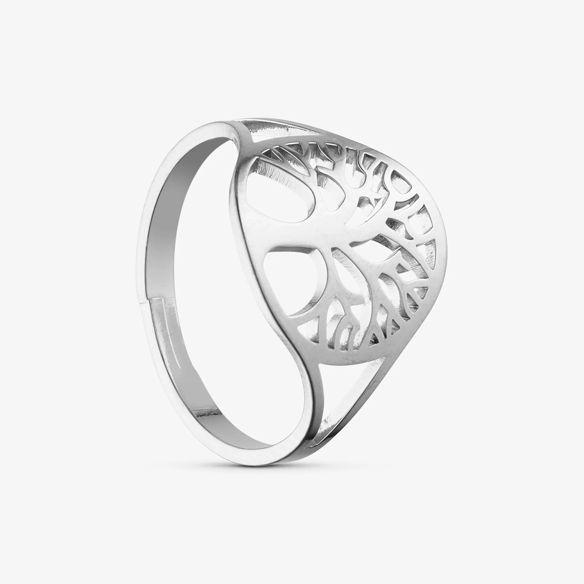 Tree of life coin ring