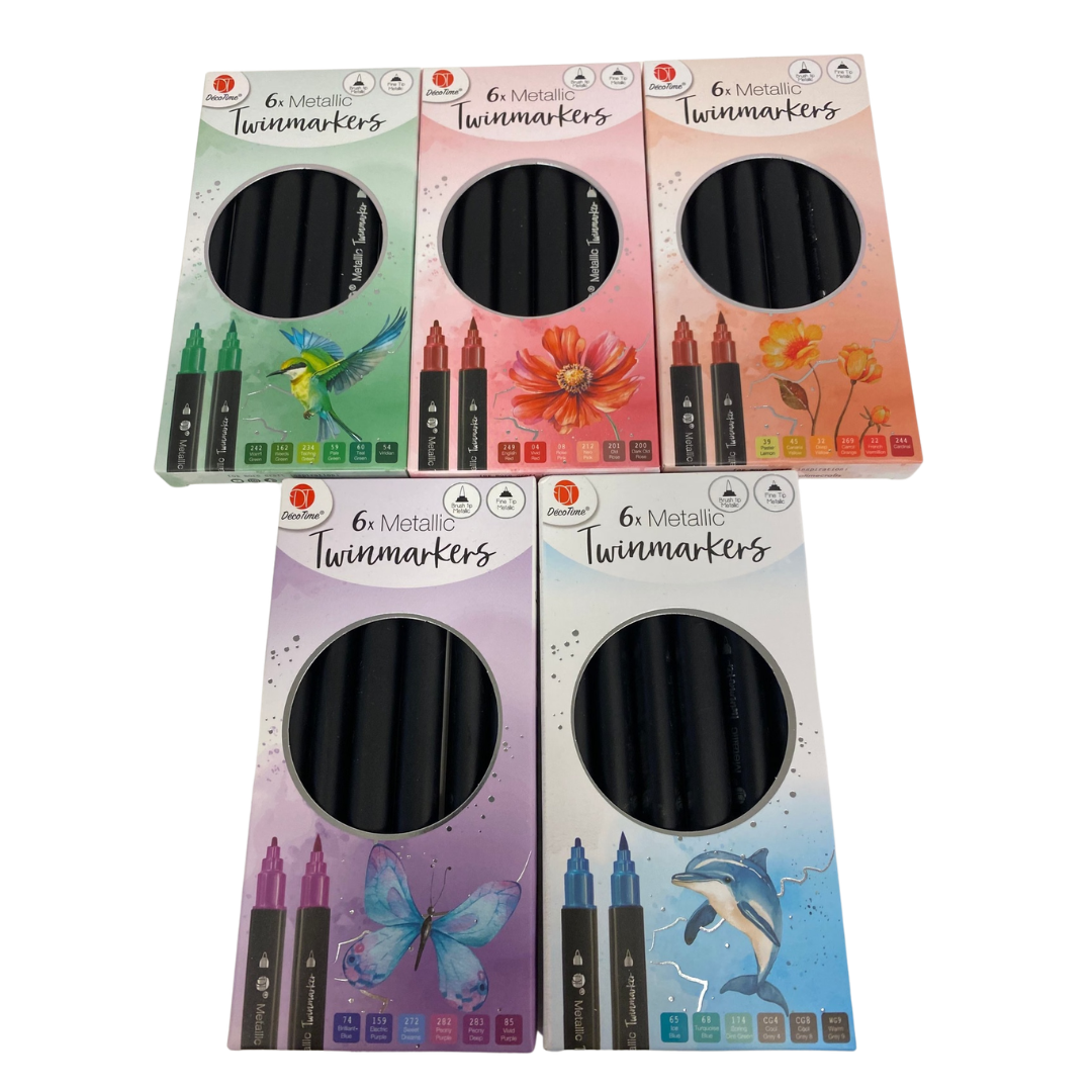 Twinmarkers – 6 stk.