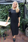 Winnie dress, black diamond, Liberté